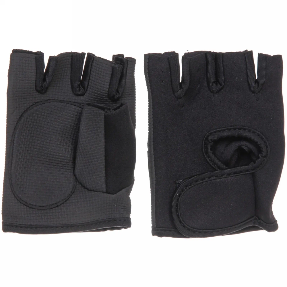 Перчатки для фитнеса, р-р L, черный