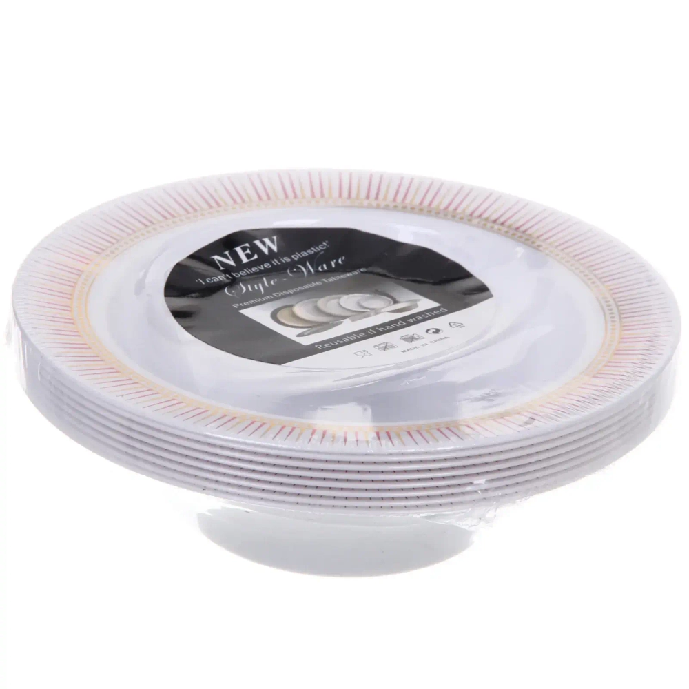 Салатник 14*4см «DOLCE VITA» в наборе 8шт, красный