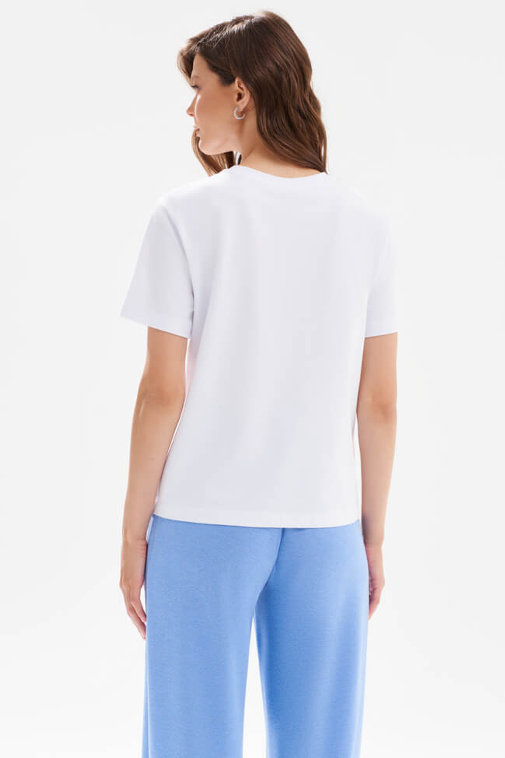 23617 Футболка женская (белый)