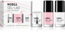 NOBEA Day-to-Day Fresh Frost Set - набор лаков для ногтей, 3× 6 ml