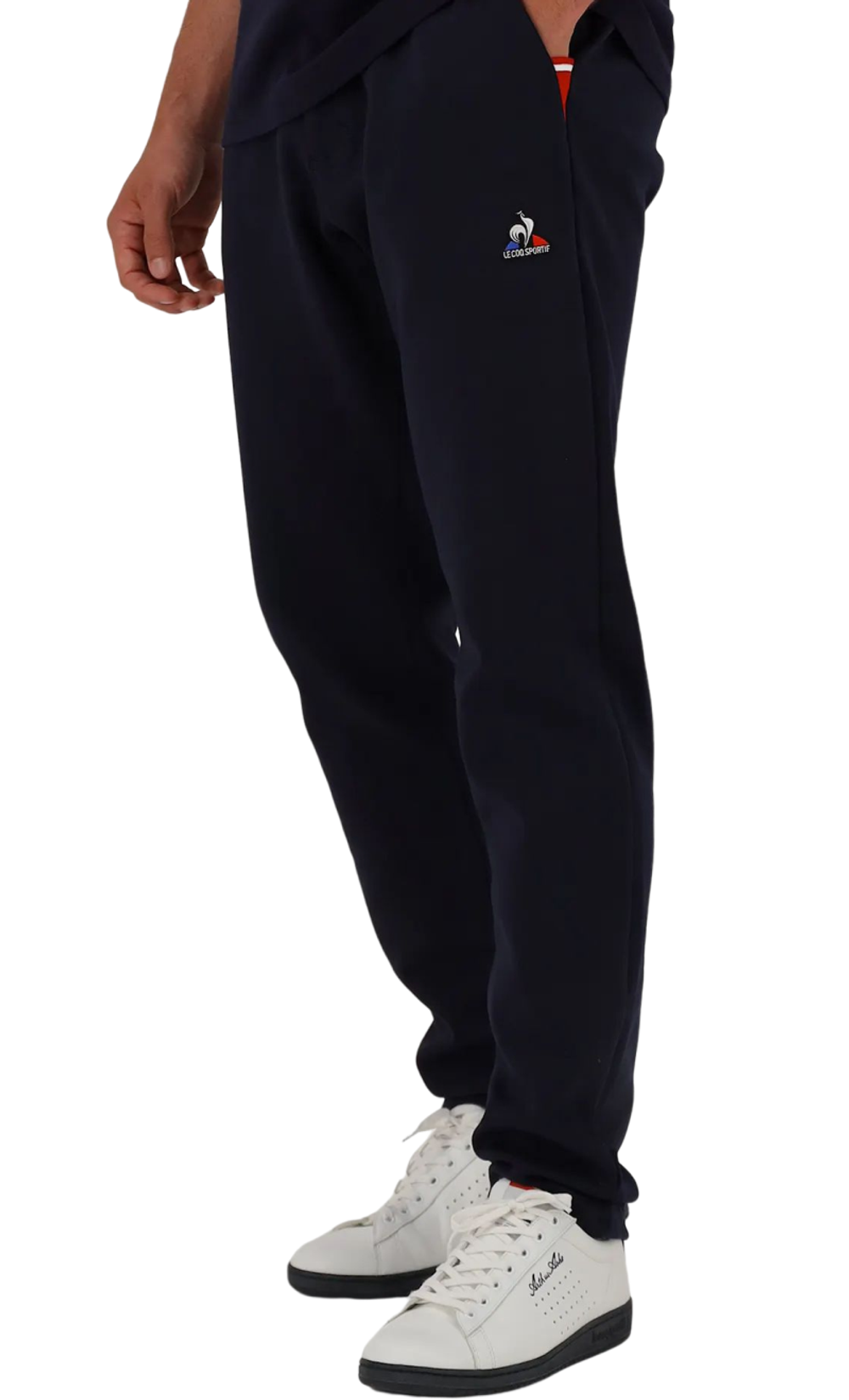 Мужские теннисные штаны Le Coq Heritage Pant Straight No.1 FW22 - sky captain