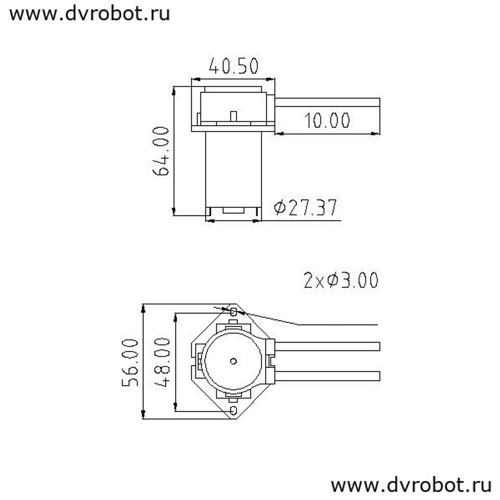 Перистальтический насос - 12В