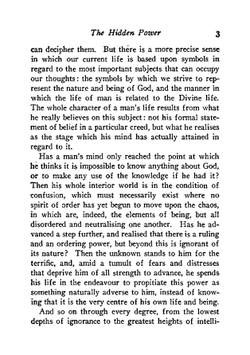 The Hidden Power | Thomas Troward