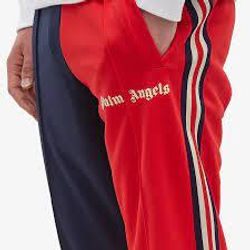 Palm Angels 2-tone Pants "Red Blue"