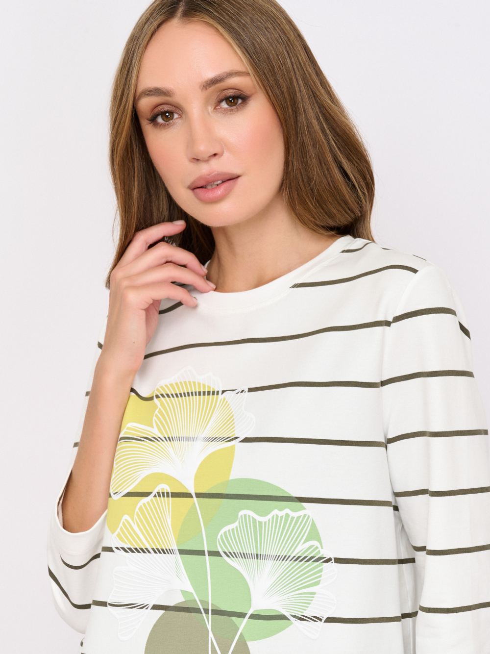 Лонгслив из хлопка