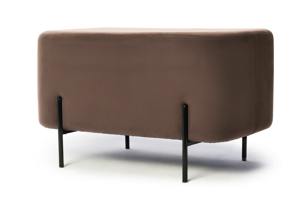 Пуф Gloria овальный Коричневый