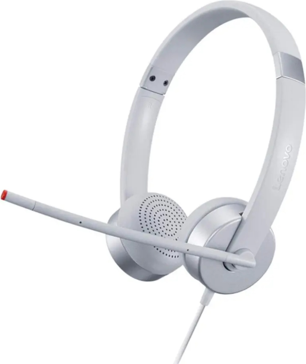 Наушники Lenovo 100 Stereo белый