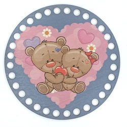 Донышко Принт Детское 15см Дизайн в ассортименте