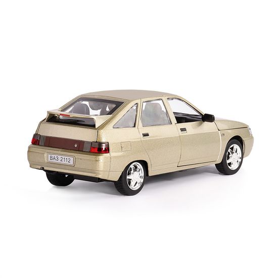 МОДЕЛЬ МАШИНЫ 1/22 ВАЗ 2112 ЗОЛОТОЙ