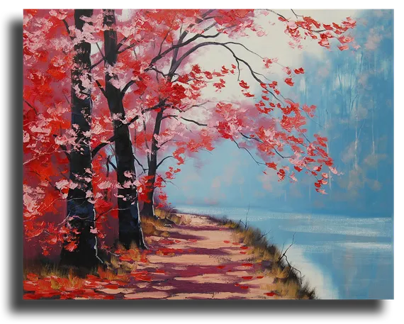 Постер "Живописный лес"