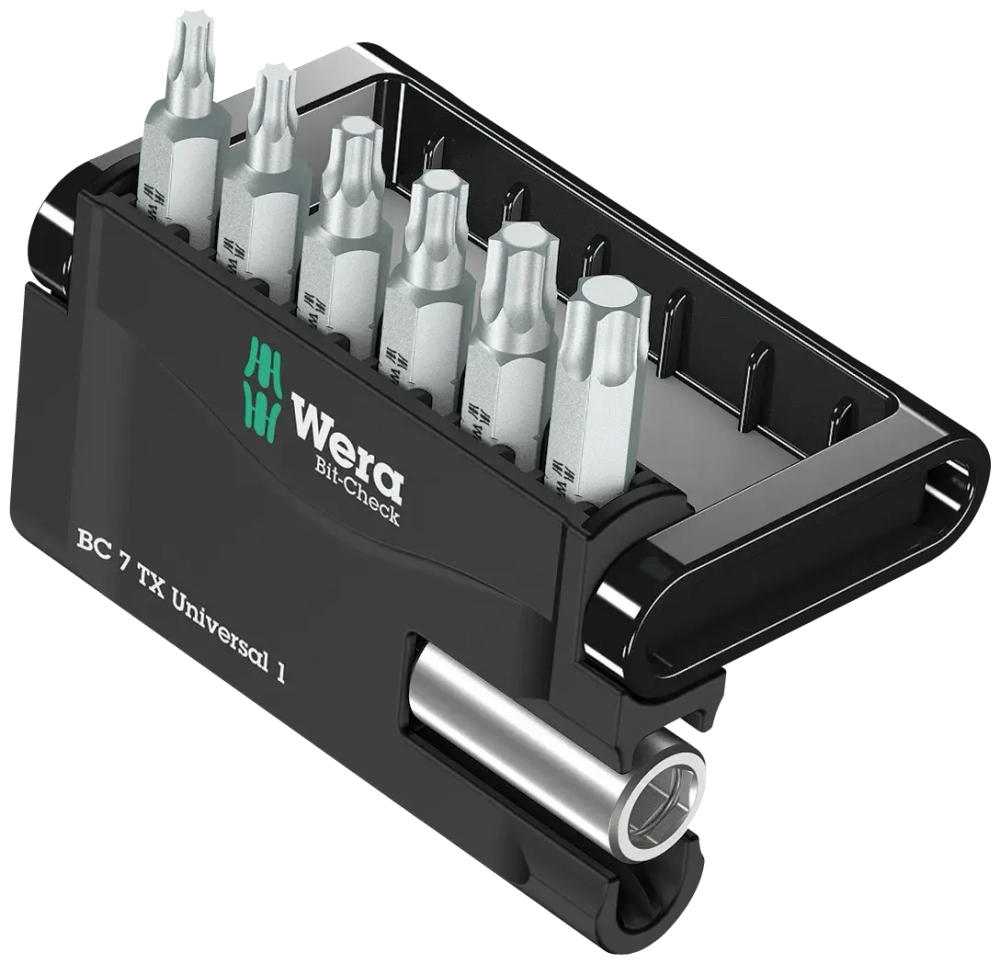 Набор насадок с держателем Mini-Check TX Wera 05056294001