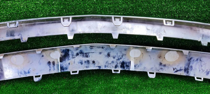 Накладка переднего бампера Mercedes GLE W166 (2015-2018)