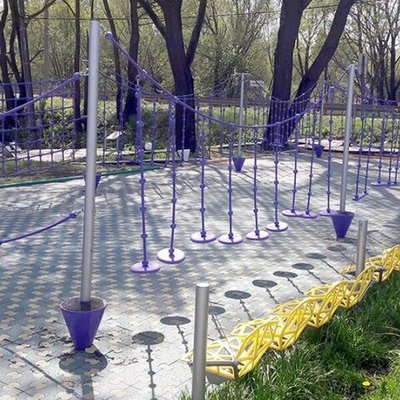 Канатный парк из 8 маршрутов
