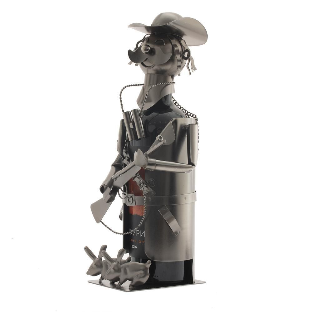 GAEM Подставка для бутылки "Охотник", L14 W12 H20,5 см