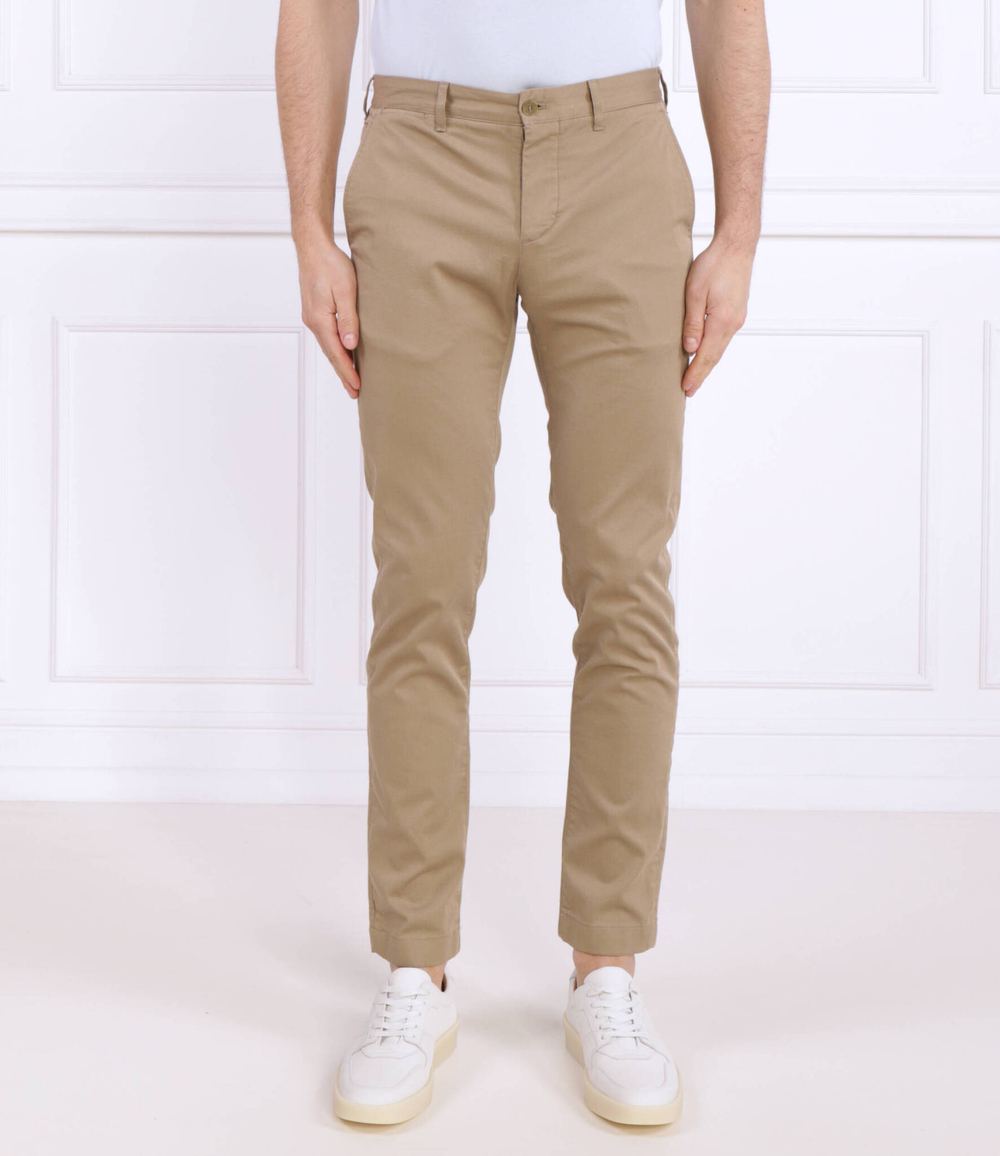 чиносы Lacoste - коричневый(HH2661)