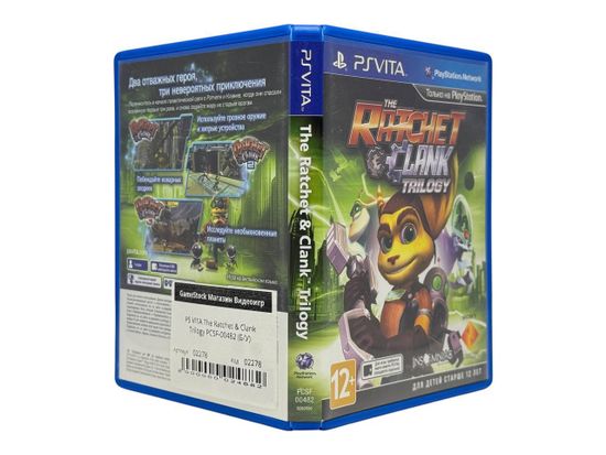 PS VITA The Ratchet & Clank Trilogy PCSF-00482 (Б/У)