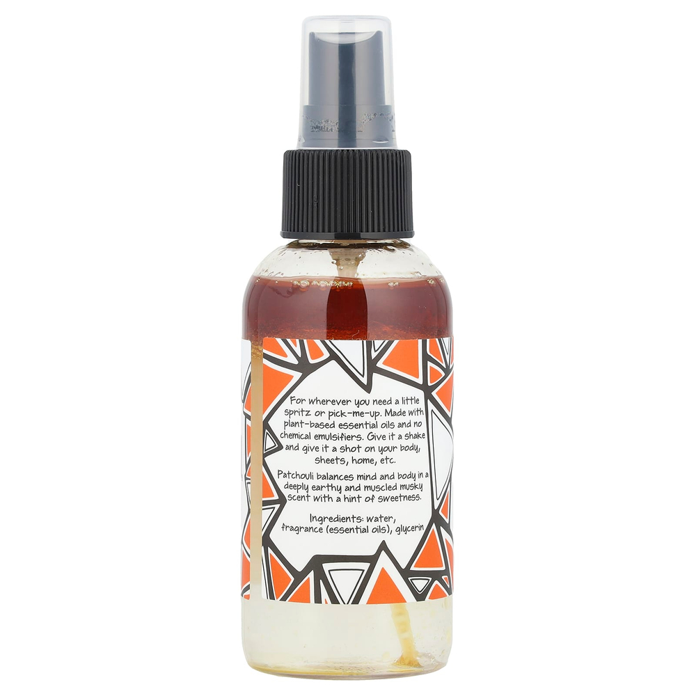 ZUM, Zum Mist, ароматерапевтический спрей для комнаты и тела, пачули, 118 мл (4 жидк. унц.)