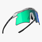 Спортивные очки c диоптриями Scicon Aeroshade 2.0 Titanium Sunglasses White Matt Multi Mirror Blue/Green + Pink