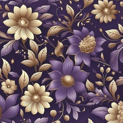 Золотые цветы