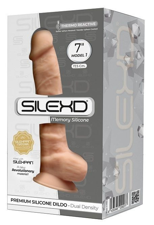 Фаллоимитатор Adrien Lastic SILEXD Model 1, 17,5 см, телесный