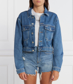 Джинсовая куртка Tommy Jeans - голубой(DW0DW16096)