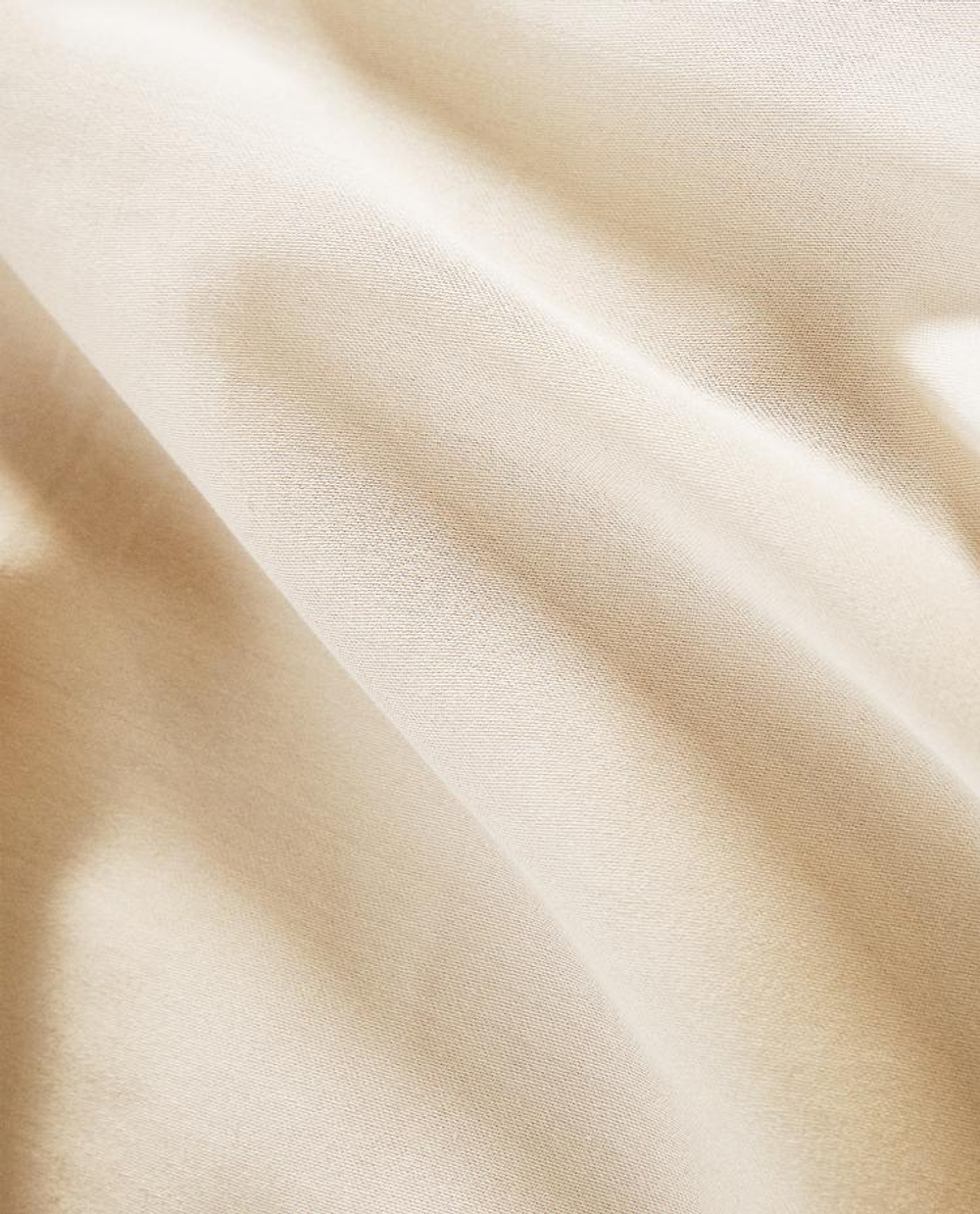 ZARA HOME (300 НИТЕЙ) ПРОСТЫНЯ НА РЕЗИНКЕ ИЗ САТИНА | ВЫСОТА 40 СМ, ЭКРЮ