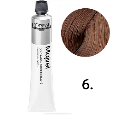 L'Oreal Professionnel Majirel 6 тёмный блондин 50мл