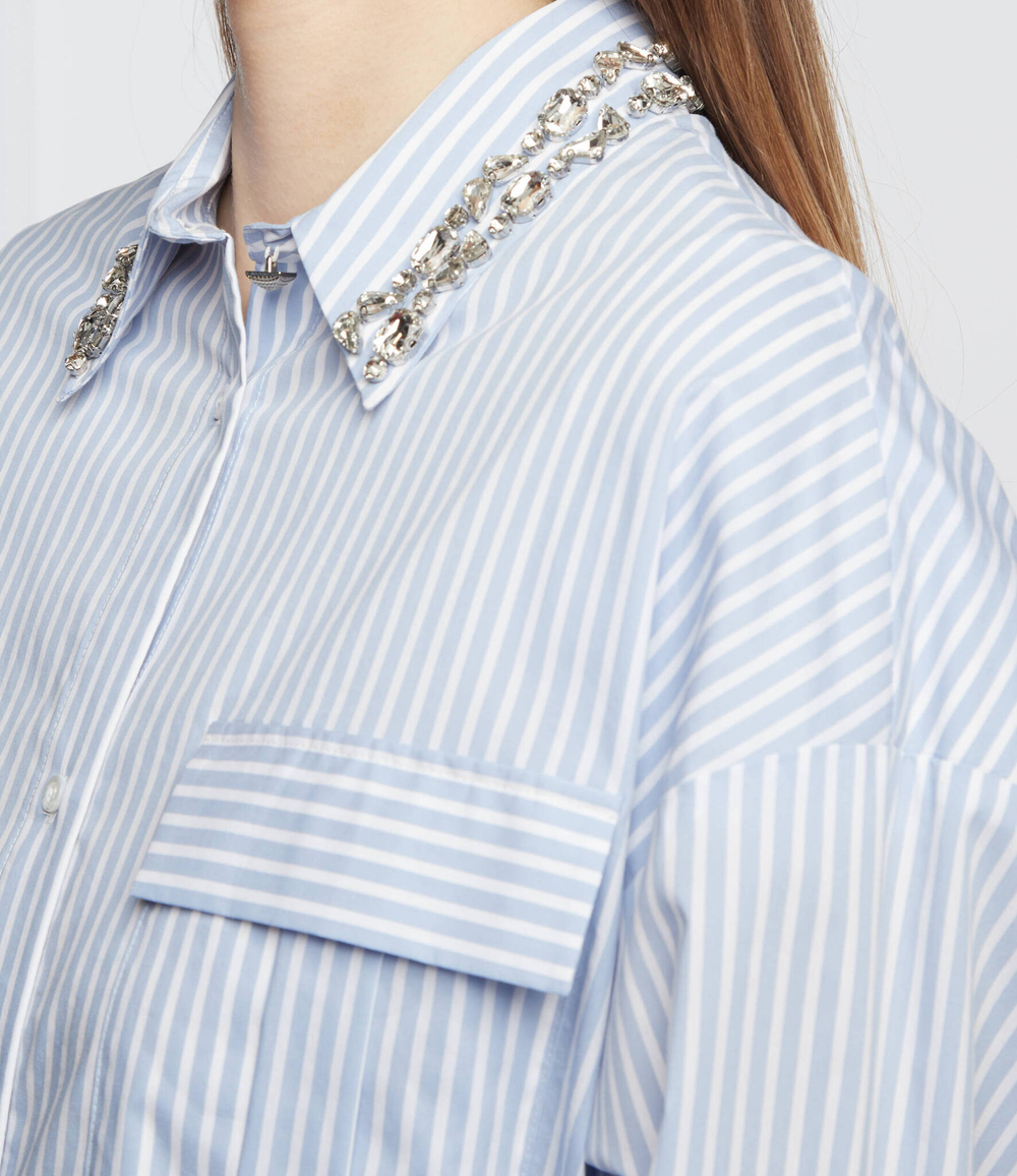 рубашка Liu Jo - голубой(CA2010 T2376)