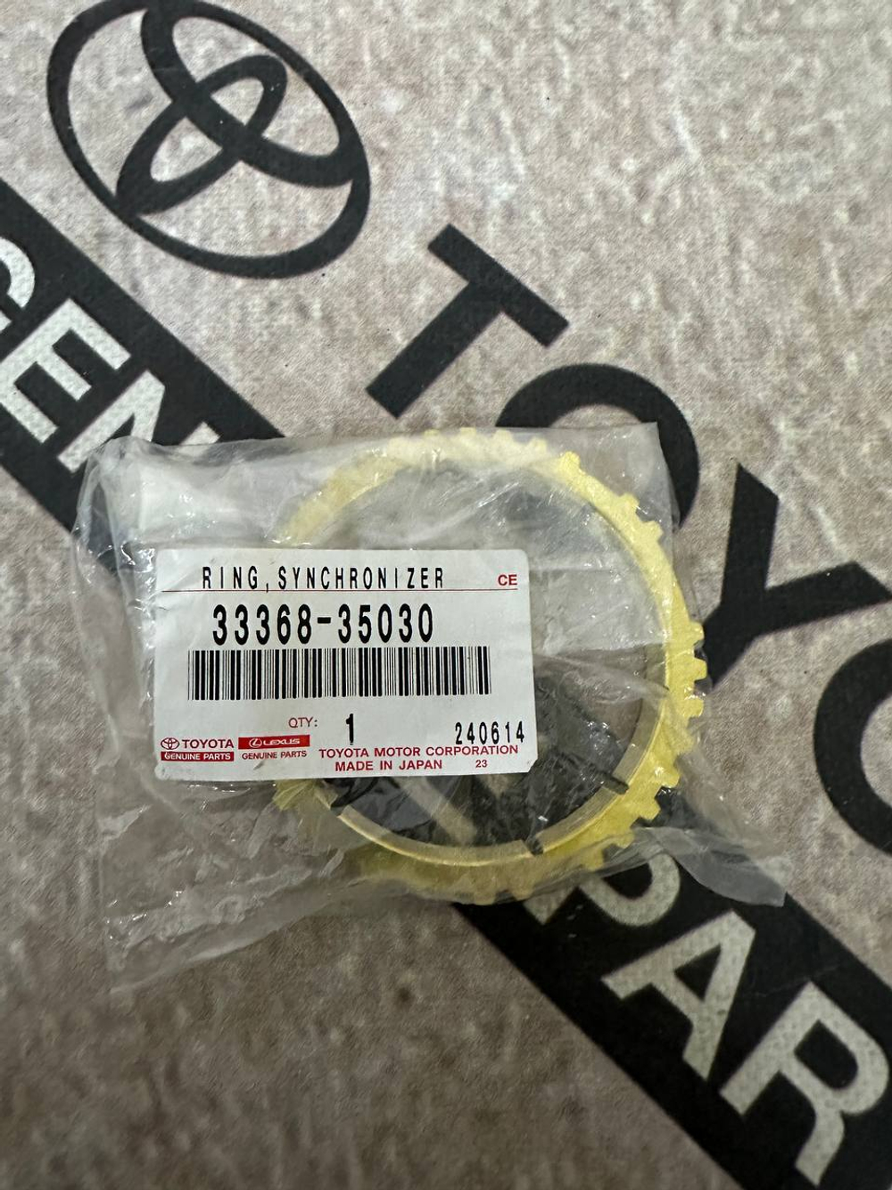Кольцо Синхронизатора Кпп TOYOTA 3336835030