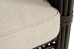 "Ницца" кресло из искусственного ротанга, цвет бронзовый