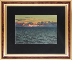 Андрияка Сергей Николаевич (1958–2024). Морской пейзаж. Бумага, акварель. Россия, 2007 г.