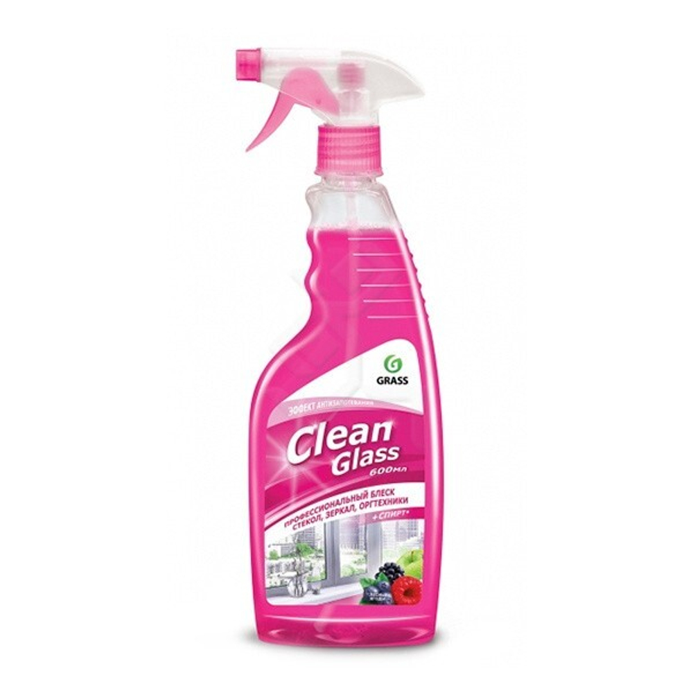 Clean Glass Средство д/стек. и зеркал КУРОК Clean Glass Лесные ягоды 600мл