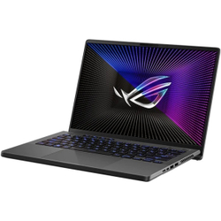 Ноутбук 14" Asus ROG Zephyrus G14 GA402RJ-L8065 AMD Ryzen 9 6900HS/16Gb/1Tb SSD/AMD 6700S 8Gb/14" WQXGA/DOS Серый (90NR09T2-M003L0)