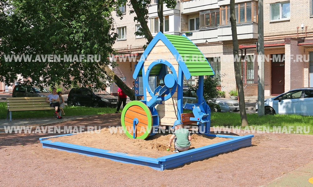 Песочный дворик джунгли