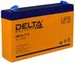 Аккумулятор Delta HR 6-7.2 ( 6V 7Ah / 6В 7Ач ) - фотография
