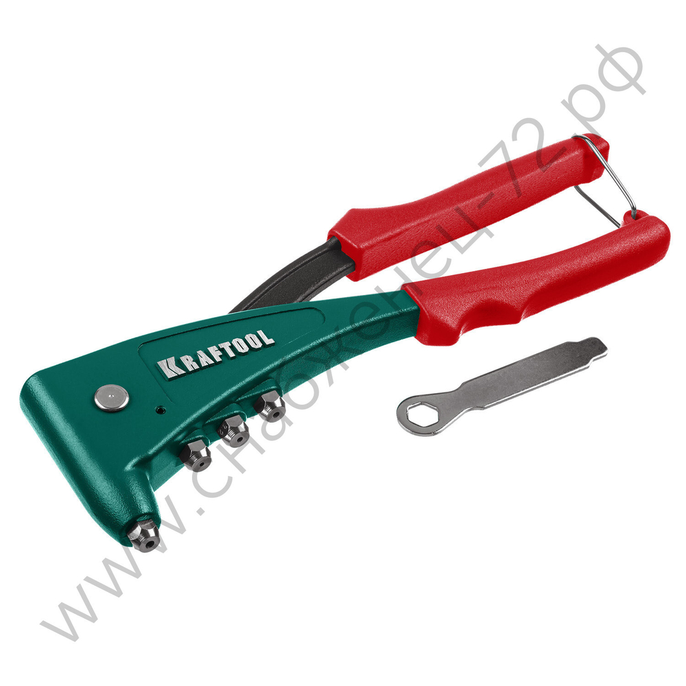 KRAFTOOL X-5F 2.4-4.8 мм, литой заклепочник в кейсе, удержание заклепки (31173-H6_z01)