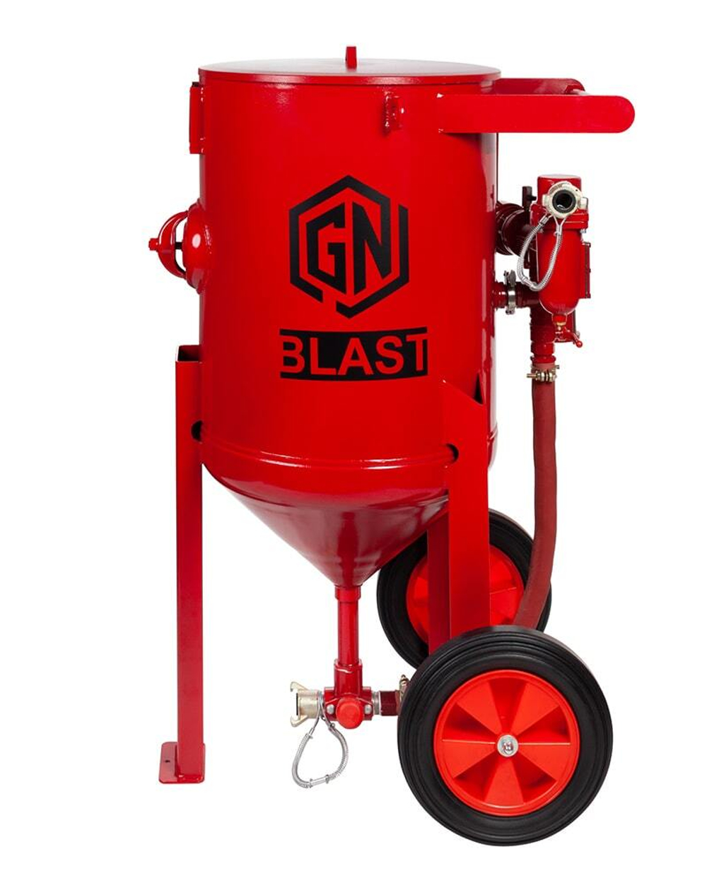 Мобильный пескоструй на колесах GN 200 RC MV H
