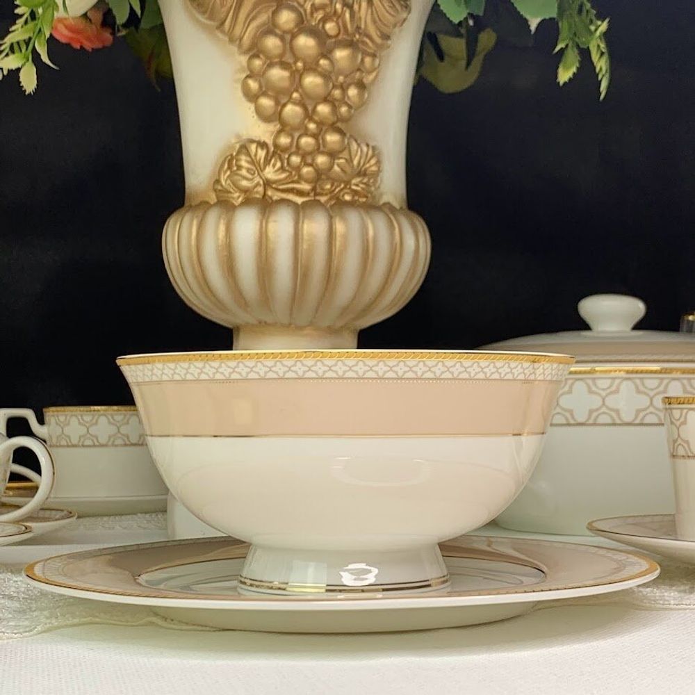 Lenardi 145-347 Набор из 6 салатников 15см. ЖОЗЕФИНА в под.уп.(х6)Костяной фарфор