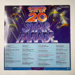 Винтажная виниловая пластинка LP Сборник Super 20 Star Parade (Germany 1978)