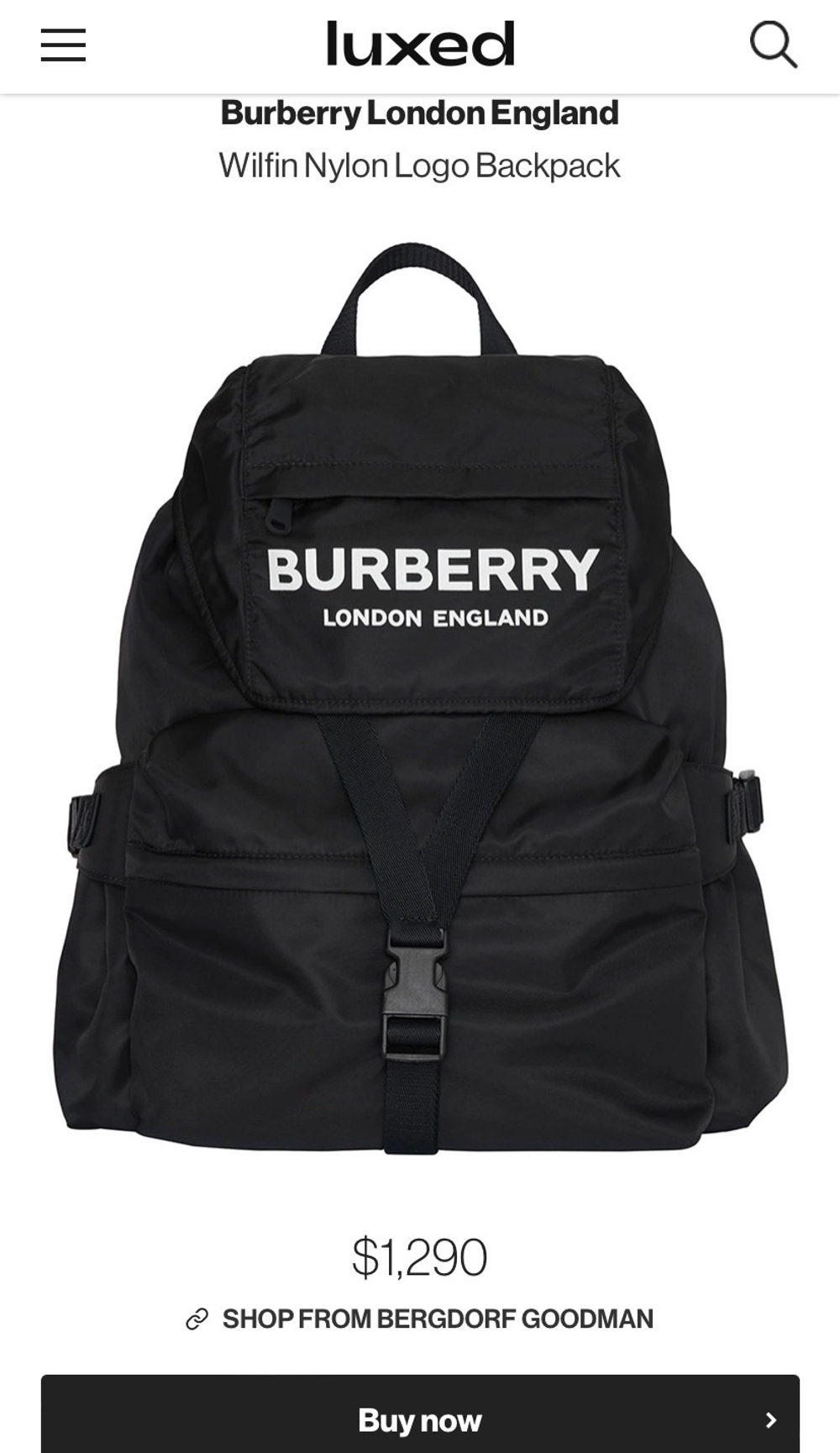 Рюкзак Burberry