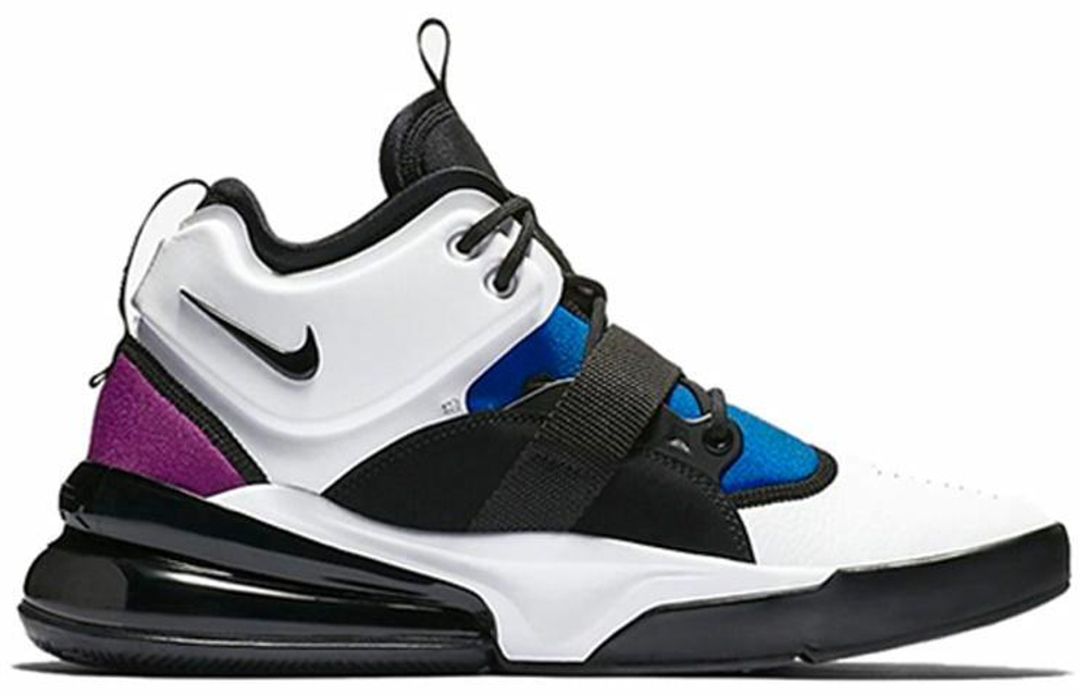 Кроссовки Nike Air Force 270 White Blue Purple