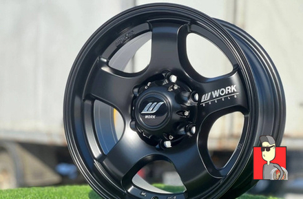 Комплект дисков Work Crag S1J 17x8 et10 6x139.7