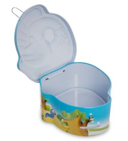 BX- 34/4 Металлическая копилка «Лебедь»