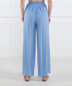 Брюки с ремешком Palazzo Patrizia Pepe - голубой(2P1533 A057)