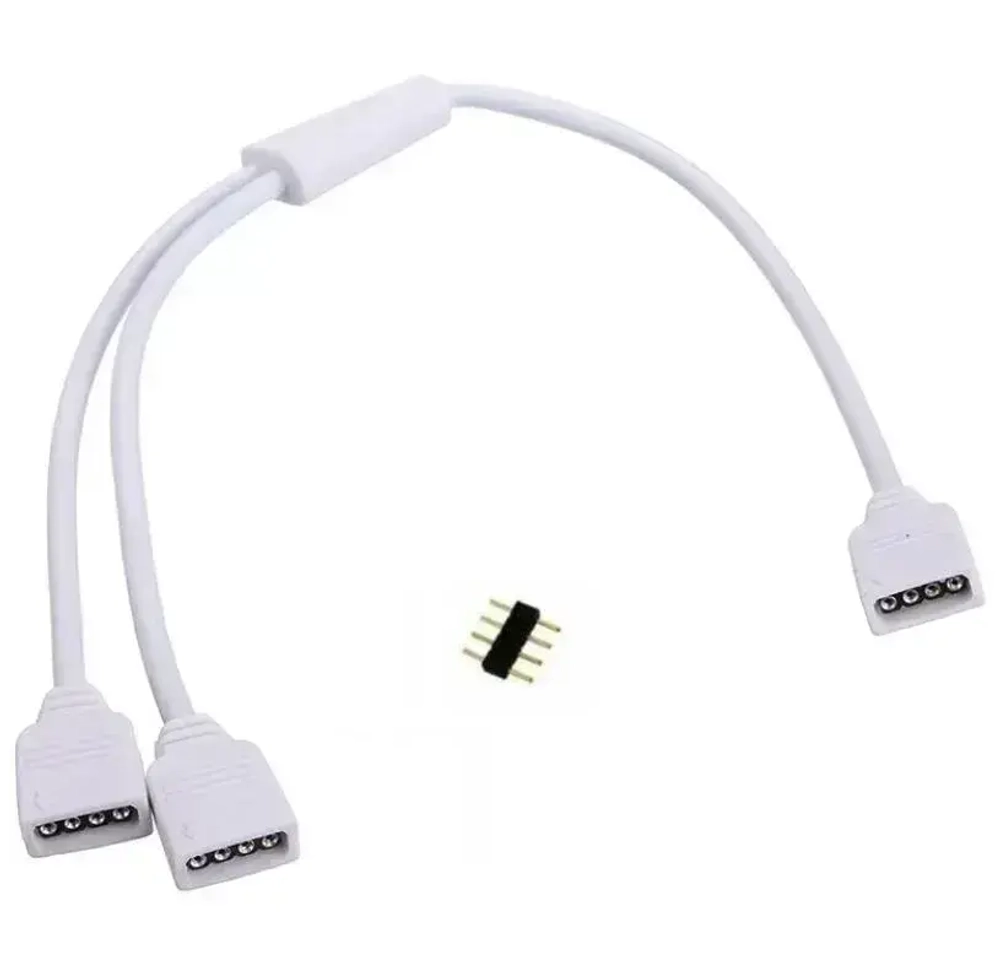 Разветвитель коннектор 4Pin для RGB светодиодных лент 10 мм