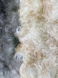 Ковер шкура козья Меховой