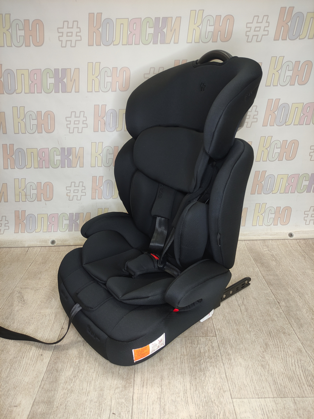 Автокресло детское Rant Basic Spark Next Isofix Black 9-36