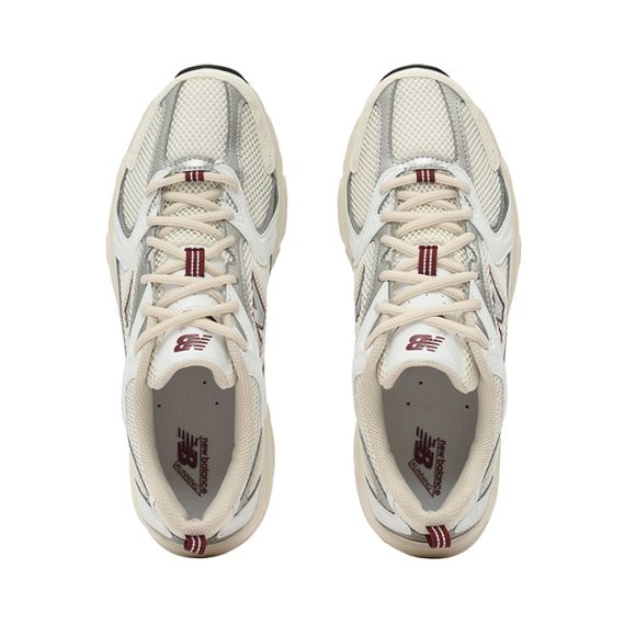 New Balance NB 530 Беговые кроссовки Низкие Белые/Серебристые Унисекс