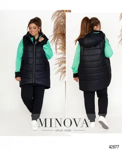 Костюм 17-229-синий-ментол Minova