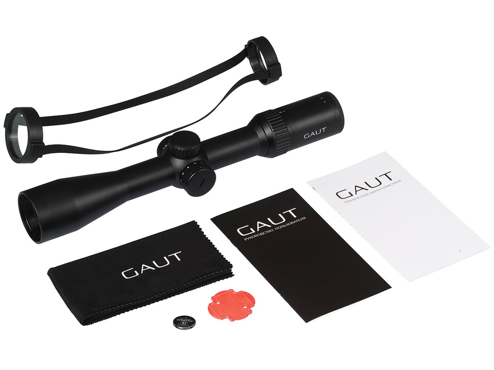 Прицел Gaut Nephrite 3-12x42, сетка 74 - фото 8